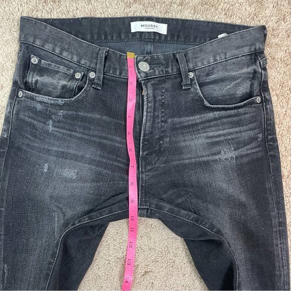 Moussy Vintage Velma Comfort Stretch Distressed Mid-Rise Ankle Jeans Size 27 - Picture 14 of 16